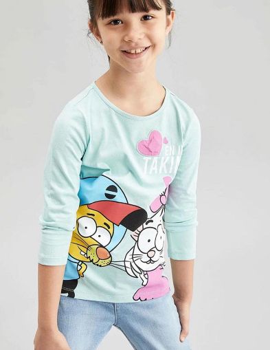 ❤️ Блуза със светещо сърце