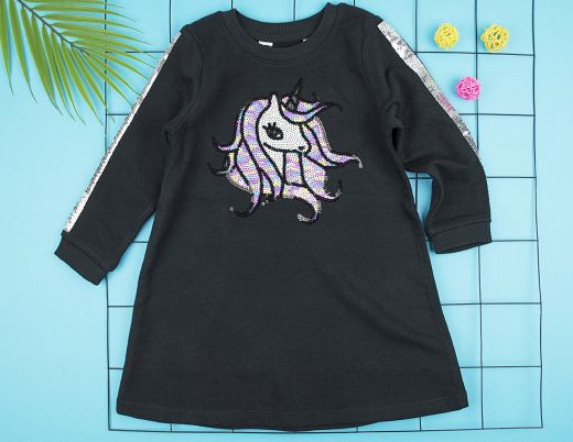 ❤️  Рокля еднорог с пайети