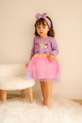 ❤️ Рокля еднорог с тюл