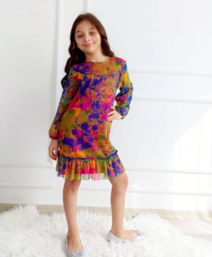 ❤️ Шифон рокля