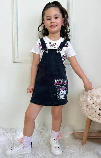 ❤️ Комплект дънков сукман с тениска 