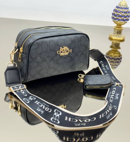 ✅️ Кожена чанта с портмоне