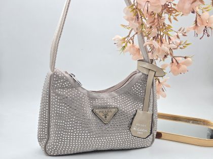 ✅️  Текстилна чанта с камъчета