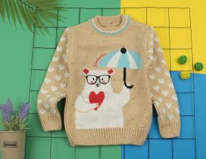 ❤️  Пуловер мече 