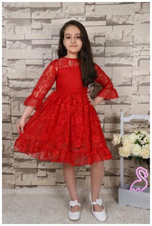 ❤️ Официална дантелена рокля