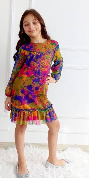 ❤️ Шифон рокля