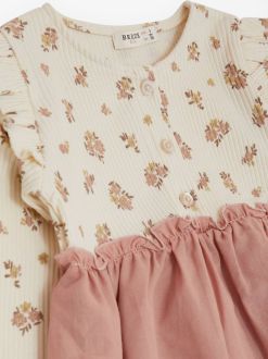 ❤️ Рипс рокля цветенца