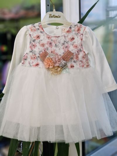 ❤️ Рокля  дантела и перли 