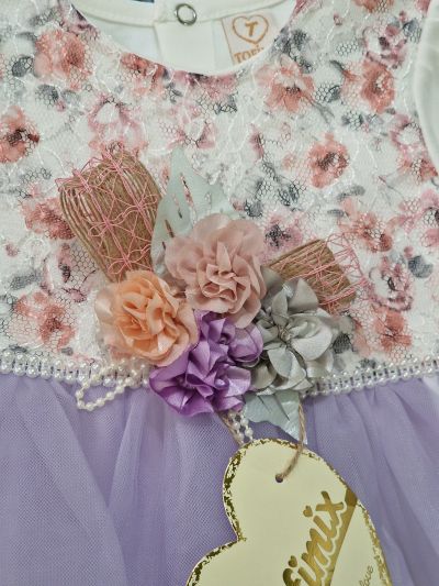 ❤️ Рокля  дантела и перли 