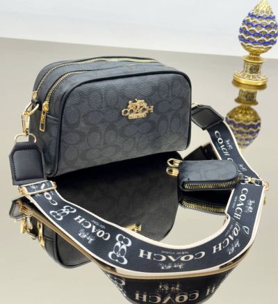 ✅️ Кожена чанта с портмоне